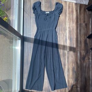 Abercrombie and fitch dark grey jumper